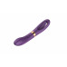 Flicking dual g spot vibrator