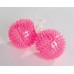 Vibratone Soft Spikey Unisex Balls ~ Pink