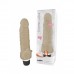 Silicone Classic Vibe with Clit Stim Flesh